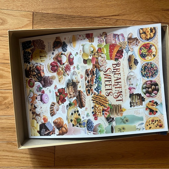 Cobble Hill 1000 pieces puzzle Breakfast Sweets - Picture 3 of 3